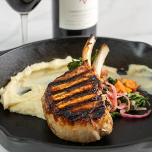 PORK CHOP FRENCHED