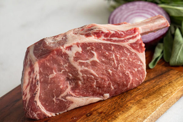 Beef GrassFed Ribeye steak, Bone-In