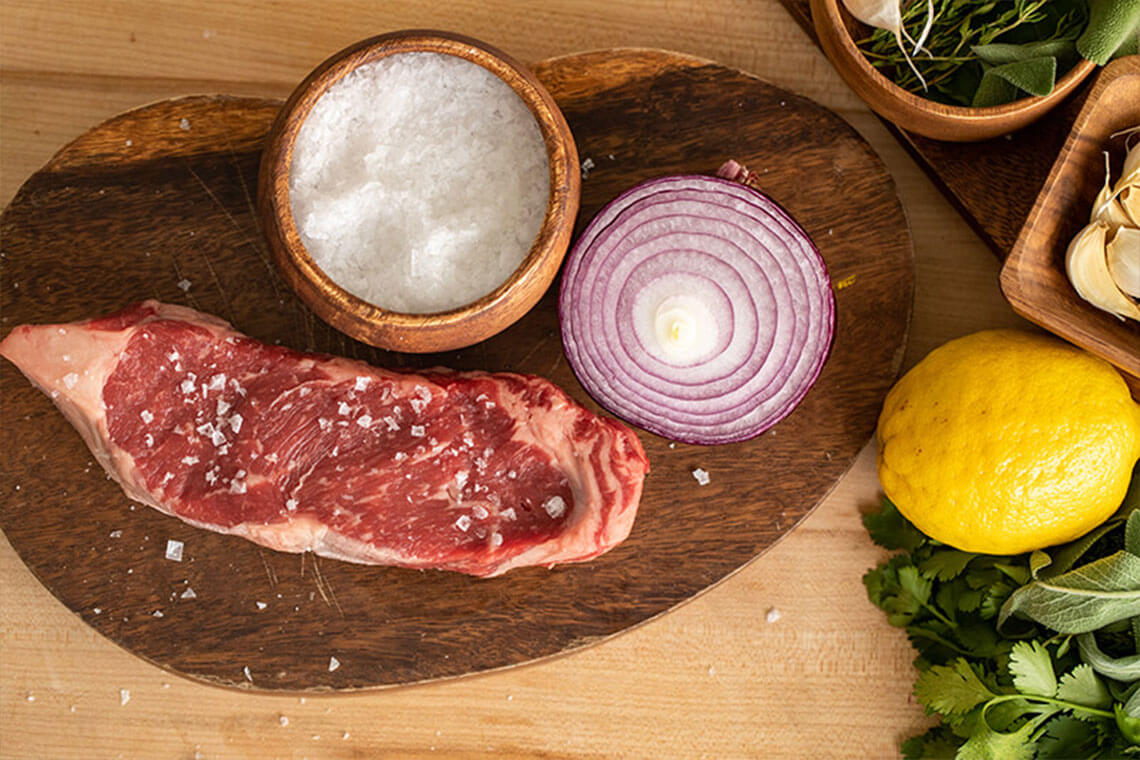 Beef Grassfed NY Strip Loin, Boneless