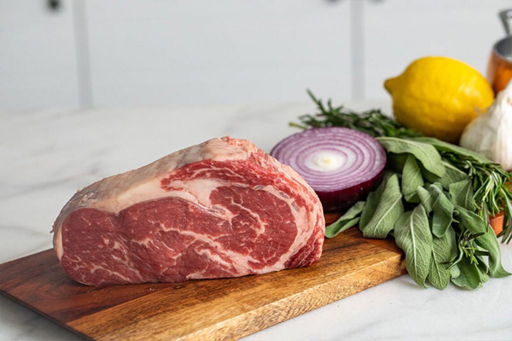 Beef Ribeye, Boneless, No Roll Northwest Meat Company