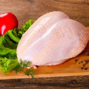 Chicken Breast, double lobe skin on