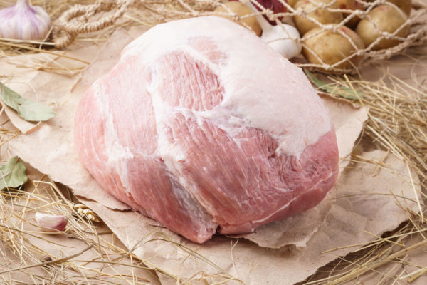 Pork Ham, Boneless, Skinless, Fresh