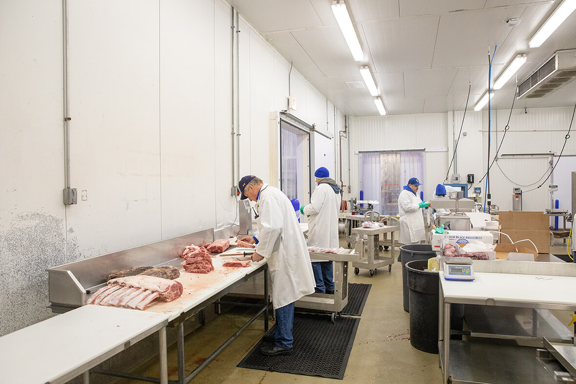Production - wholesale meat supplier
