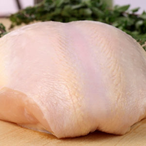Turkey Breast, Bone In, Raw