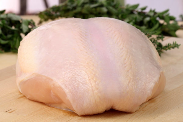 Turkey Breast, Bone In, Raw