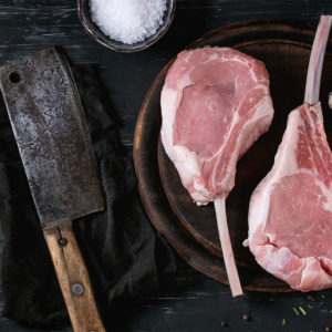 Veal Rib Chop, End Cut Chop