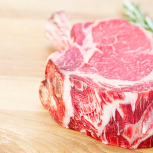 Beef Ribeye Steak Bone In 16/18Oz Dry Age
