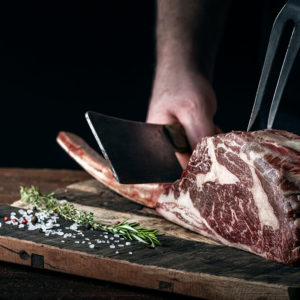 Beef Tomahawk Steak 31/34Oz Dry Age