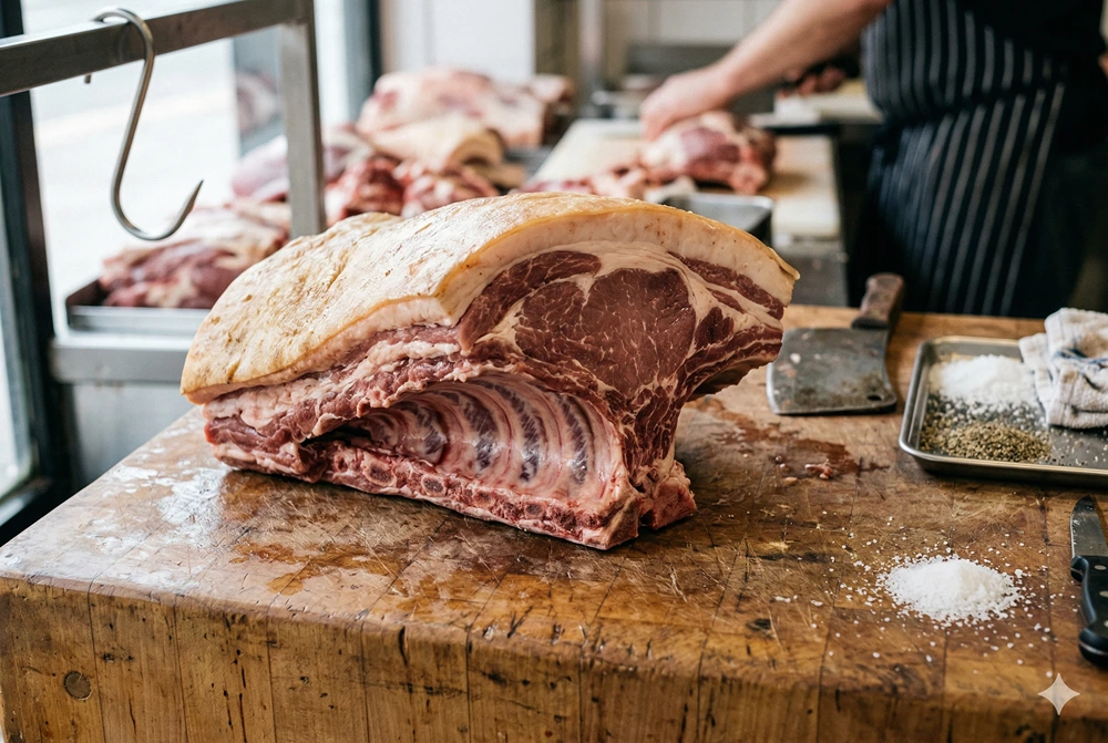 Pork Loin Bone In Skin On