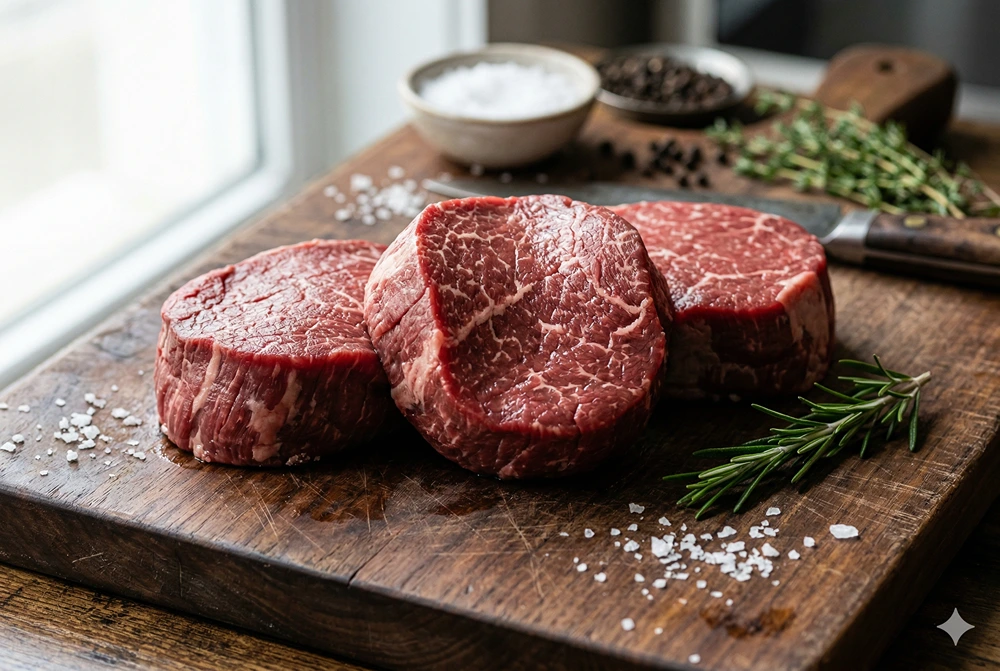 47 - BEEF TENDERLOIN FILET BONELESS PORTION CUT