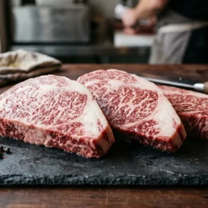 Australian And American Wagyu Portioned