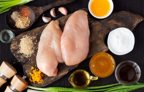 Grilled Lemon Mint Chicken Breast